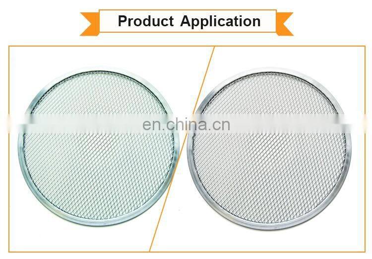 Top Grade Aluminum Round Stainless Steel Pizza Screen Net