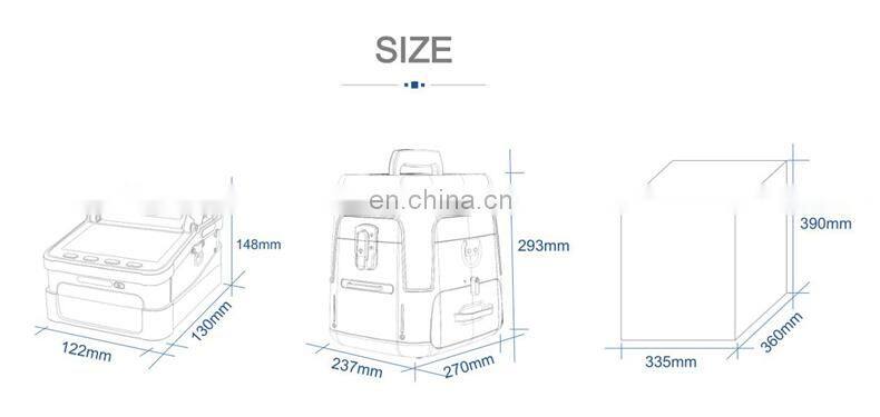 AI-9 Optical Fiber Fusion Splicer 5'' Screen Power Meter 850nm 1300nm 1310nm 1490nm 1550nm 1625nm