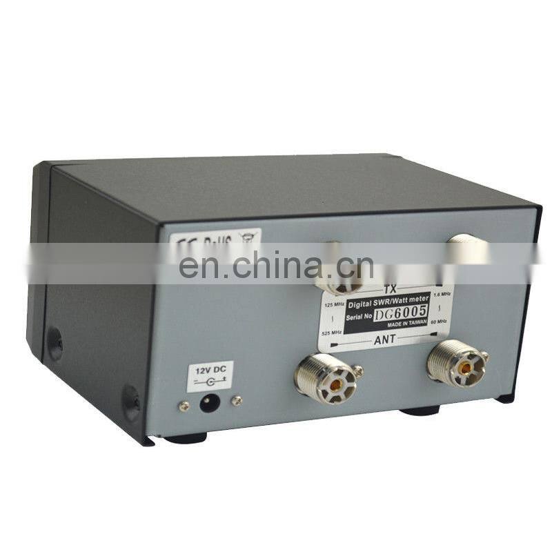 DG-503 Digital Two-Way Radios Walkie Talkie SWR WATT Meter with 3.5" LCD