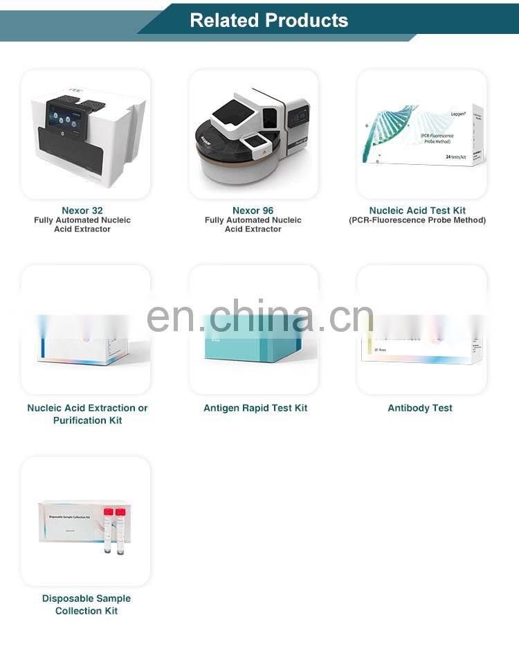 Lepu Automated Nucleic Acid Extraction System DNA RNA Nucleic Acid Extractor for PCR