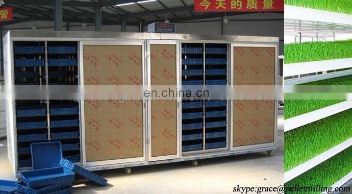 Container type 50kg farm use horse hydroponic fodder machine / Green fodder machine