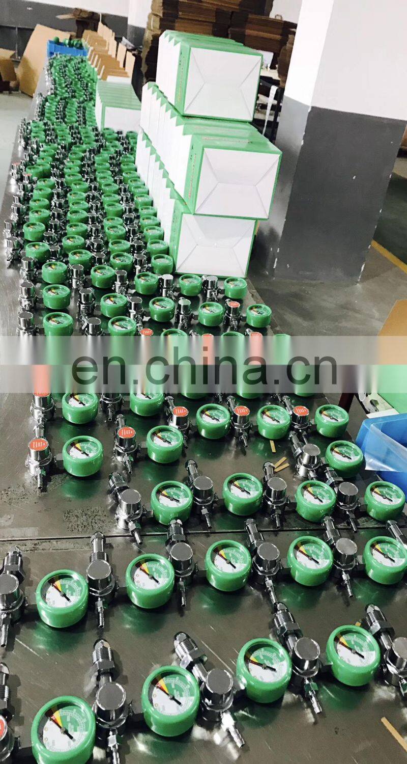 HG-IG Medical Digital Oxygen Regulator Oxygen Flowmeter with Humidifier Oxygen Adjustable Medical Gas Supply System GAS Outlet