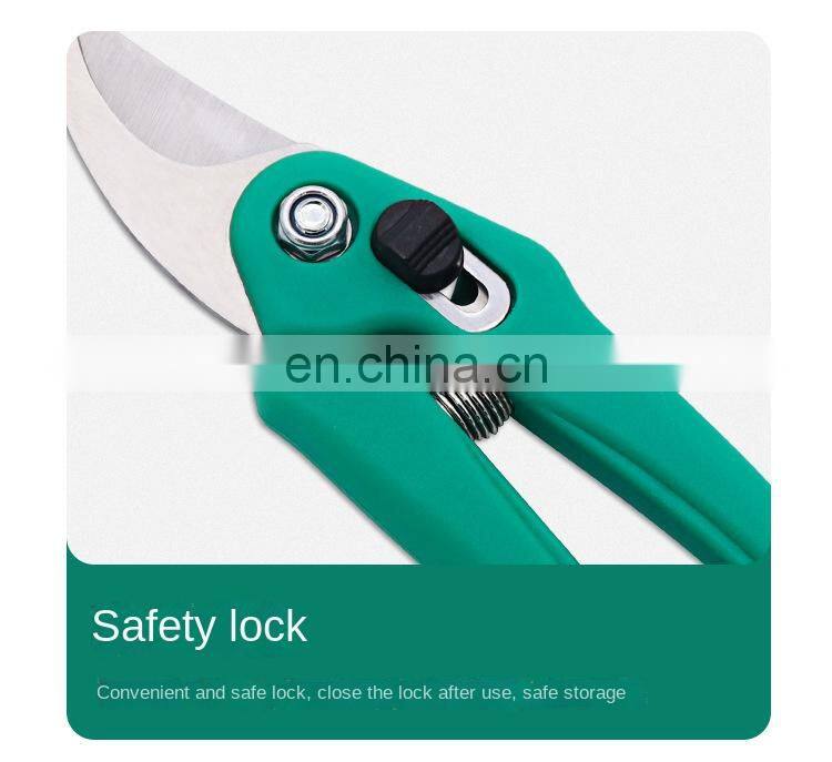 Professional steel pruner gardening hand pruning shears scissors for flowers/garden tree