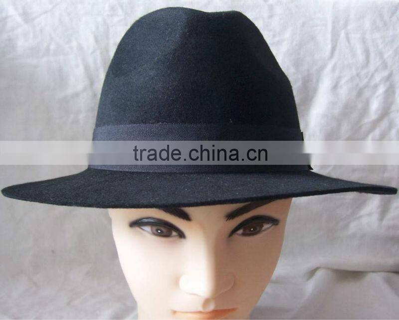 2013 Fashion new design felt wool Fedora Hat
