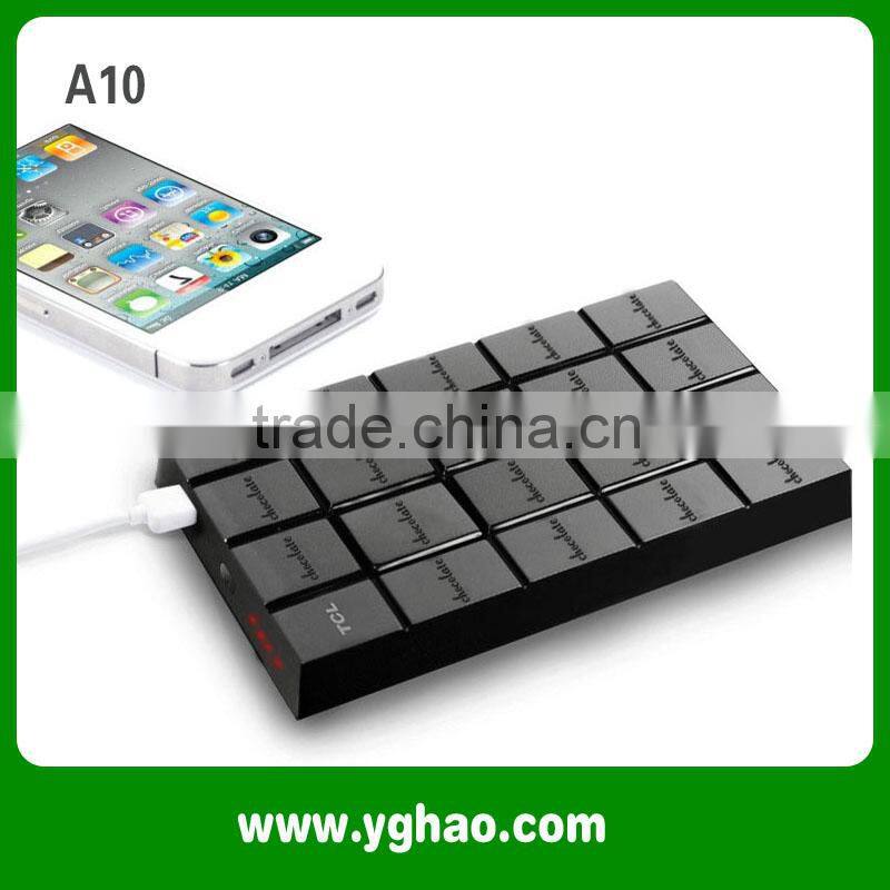 A10 3000mAh Chocolate Fashion Mini Power Bank