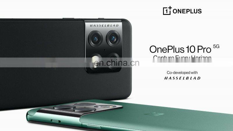 OnePlus 10 Pro 5G 50MP Camera Super Anti-shake Android 12 80W Flash Charge Qualcomm Sn8 Gen1 oneplus 10 pro mobiles