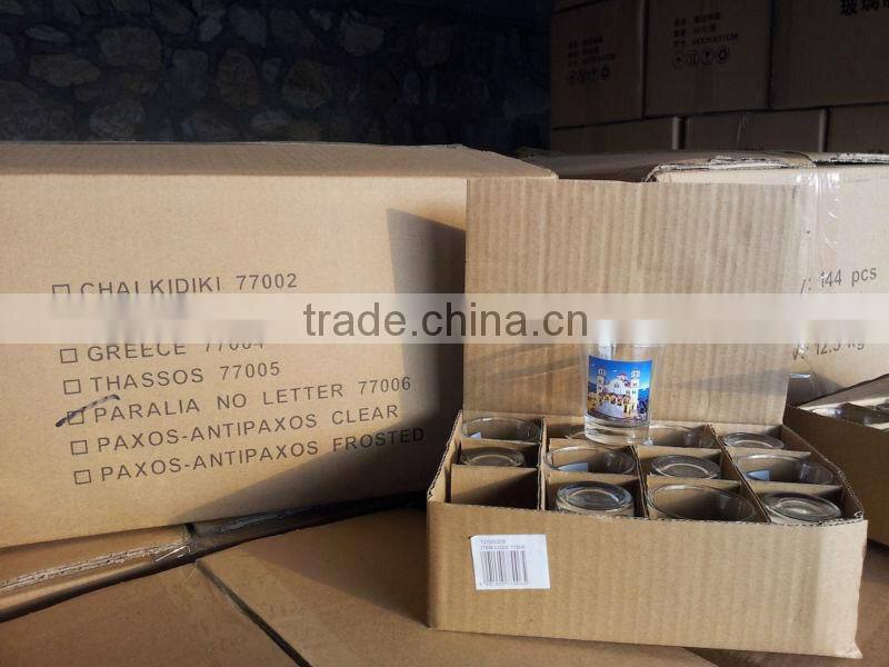 SOUVENIR PEWTER SHOT GLASS,COLOR SPRAYED SHOT GLASS,VODKA SHOT GLASS