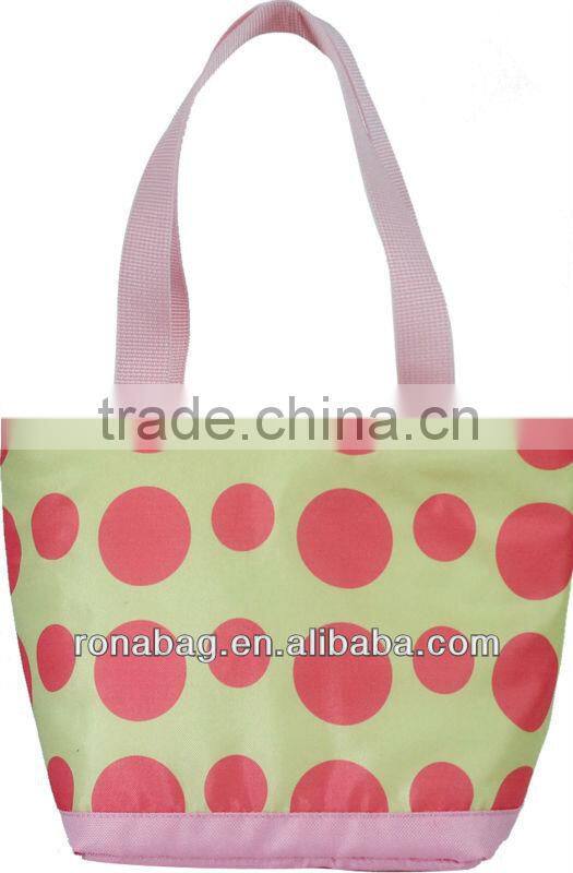 2014 promotion thermal lined tote cooler bag
