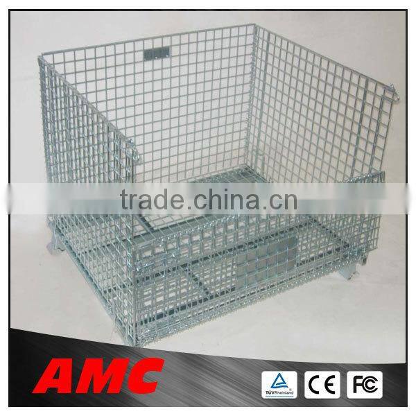 Metal Cage Storage Container Wire Container Storage Cage Wire Mesh Container