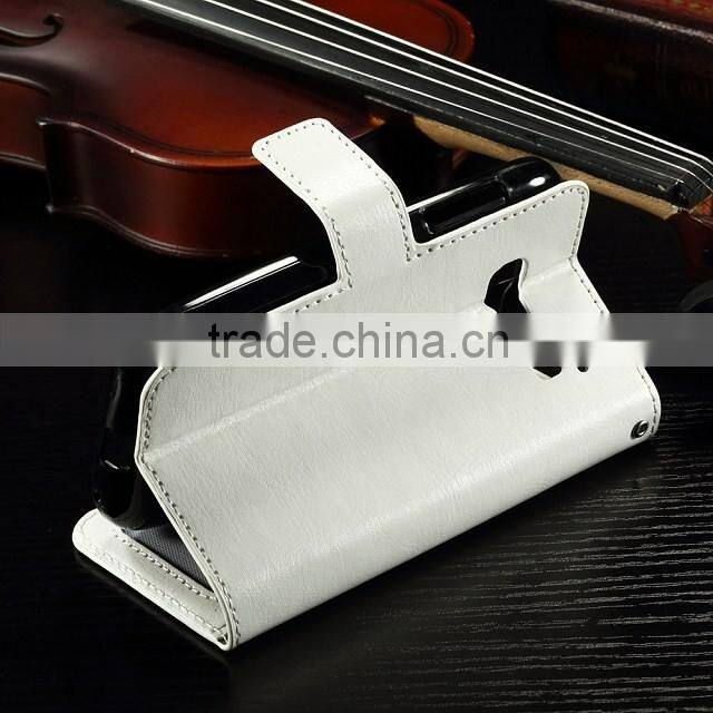 Luxury wallet stand leather case flip cover For Alcatel One Touch Pop C3 C5 C7 Idol mini 4033 5036 6012 7040