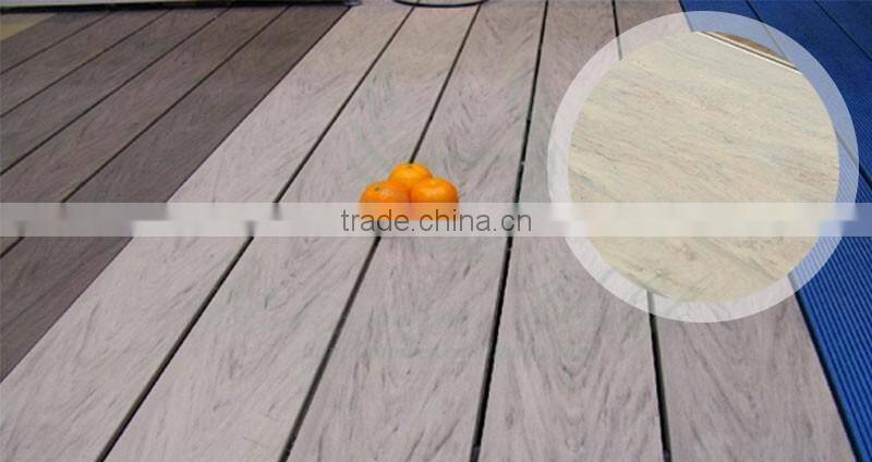 Beautiful complete colors WPC solid wood furniture flooring