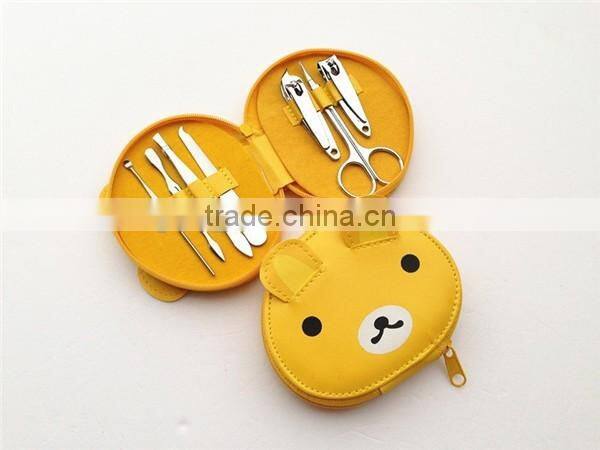 New cartoon Bear Manicure set for gril