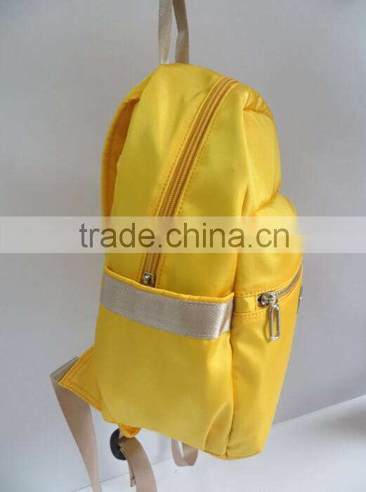 wholesale daily korean casual yellow sporty backpack bag women and men