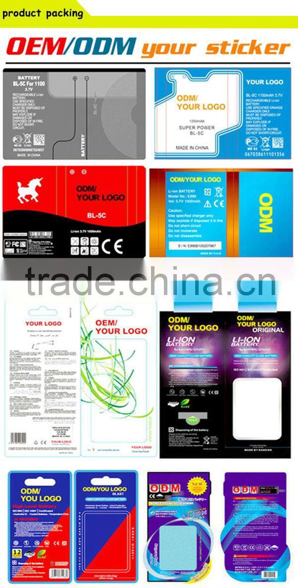 Rechargeable Li-ion mobile phone battery for Samsung Galaxy Note 4 N9100