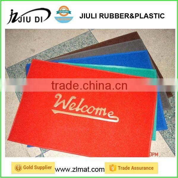 PVC coil cushion anti-fatigue waterproof floor door mat in roll