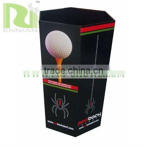 round promotion dump bin retail