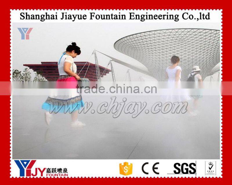 Pin-type mist fountain nozzle