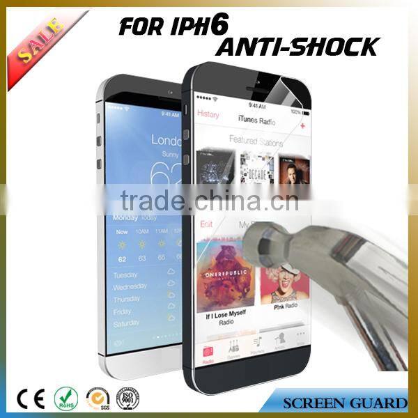 anti-shock anti scratch clear screen film/protector for iphone 6 plus 5.5inch