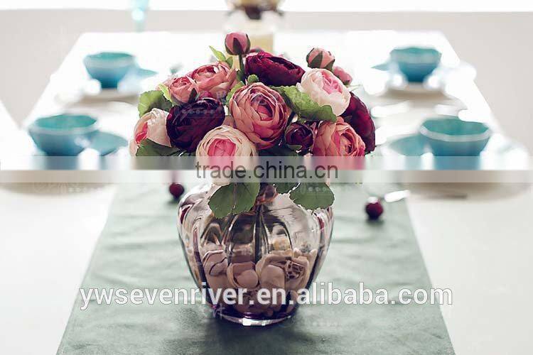 Small boutique selling Korean tea camellia mei flower simulation The bride holding flowers Flower wholesale wedding simulation