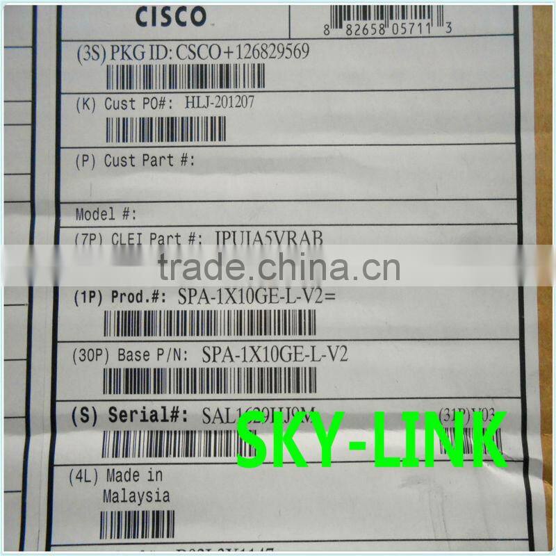 NIB cisco modules SPA-1X10GE-L-V2