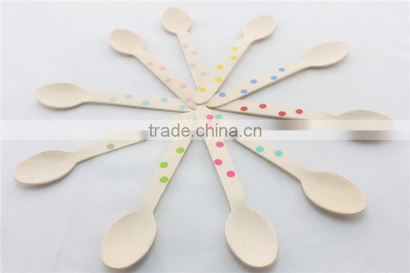 wood spoons Chinese style long handle coffee tea mixing spoon breakage-proof soup ladle kitchen tools