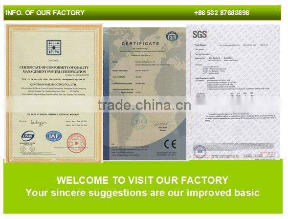 Australian type shackle painted black pin