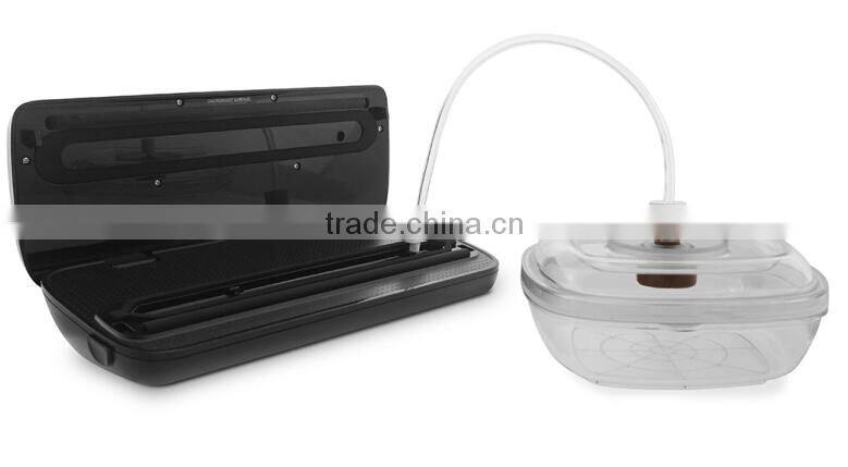 Portable vacuum sealer, plastic food container sealer, plastic bag food vacuum sealer