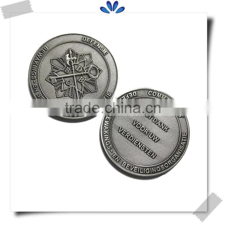 High quality custom made metal challenge coins with your own logo
