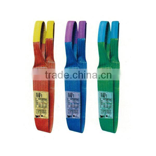 Chinese supplier lpolyester lifting sling/belt soft lifting slings, belt type sling