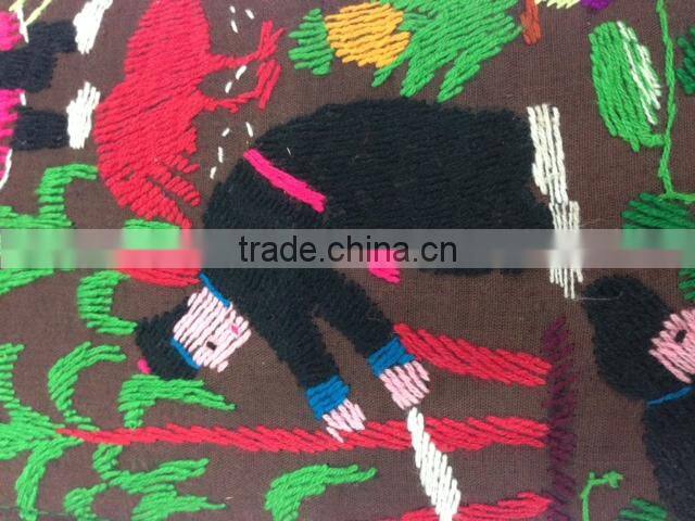 Thai Handmade embroidery Hmong purse Village