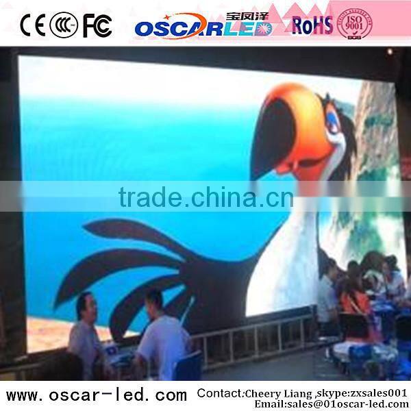 New Good quality p8 outdoor commercial large led full color video screen display for advertising