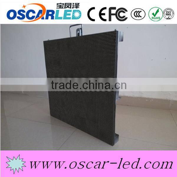 High brightness full-color indoor rental led display die-cast P6 stage performance led screen display rental led display