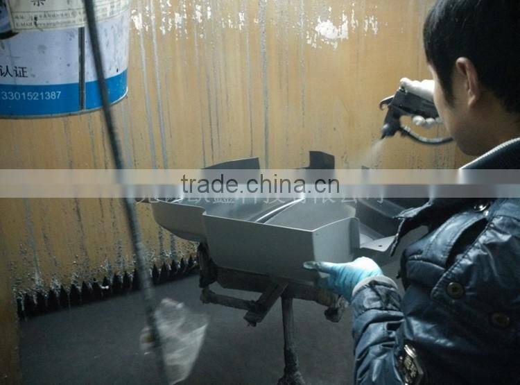 Painted vacuum formed equipment cover