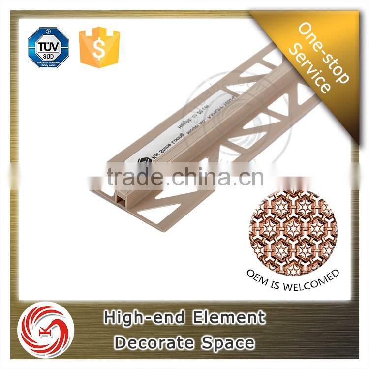 Durable material flexible PVC tile expansion joints