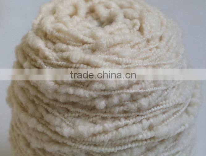 80%Wool 20%Polyester Loop Yarn Big Belly Yarn For Thread