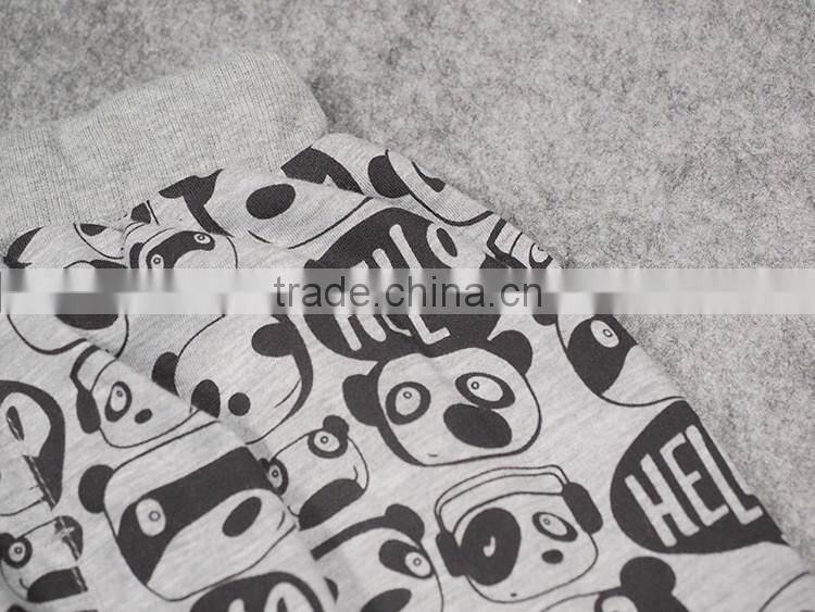 Fashion design of casual baby set black boys tshirt new style of 2016 style for kids spring clothing (uk-022302)