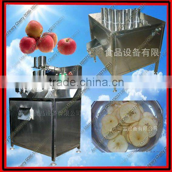 2014 hot apple peeling cutting machine