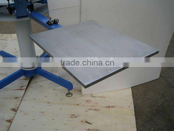 Six color silk screen printing machine