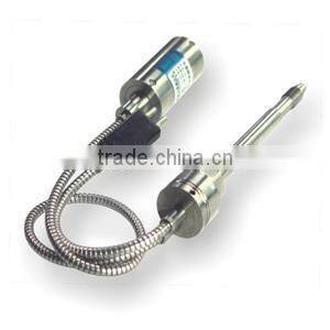 High temperature melt pressure sensors, transmitters