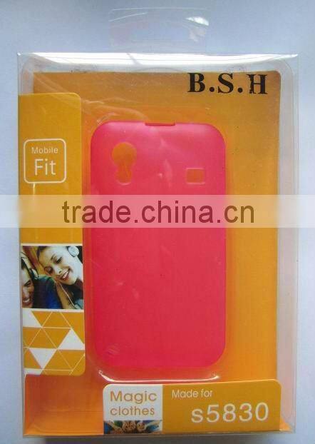 Fanny design silicone PC phone case