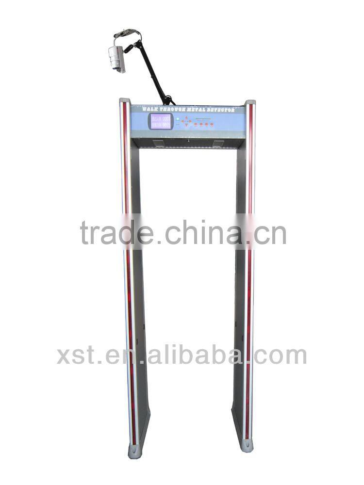 6zone LCD Display Walk Through Metal Detector Manufacturer with high sensitivity(XST-LCD)