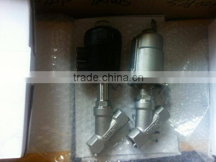 Stainless Steel Pneumatic Control Piston Angle Seat Valve