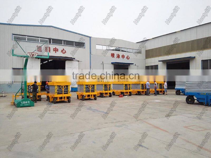 8m towable scissors lift manlift