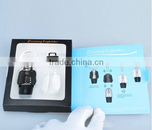 Wedding GiFT Evening Dress Key Chains with gift box