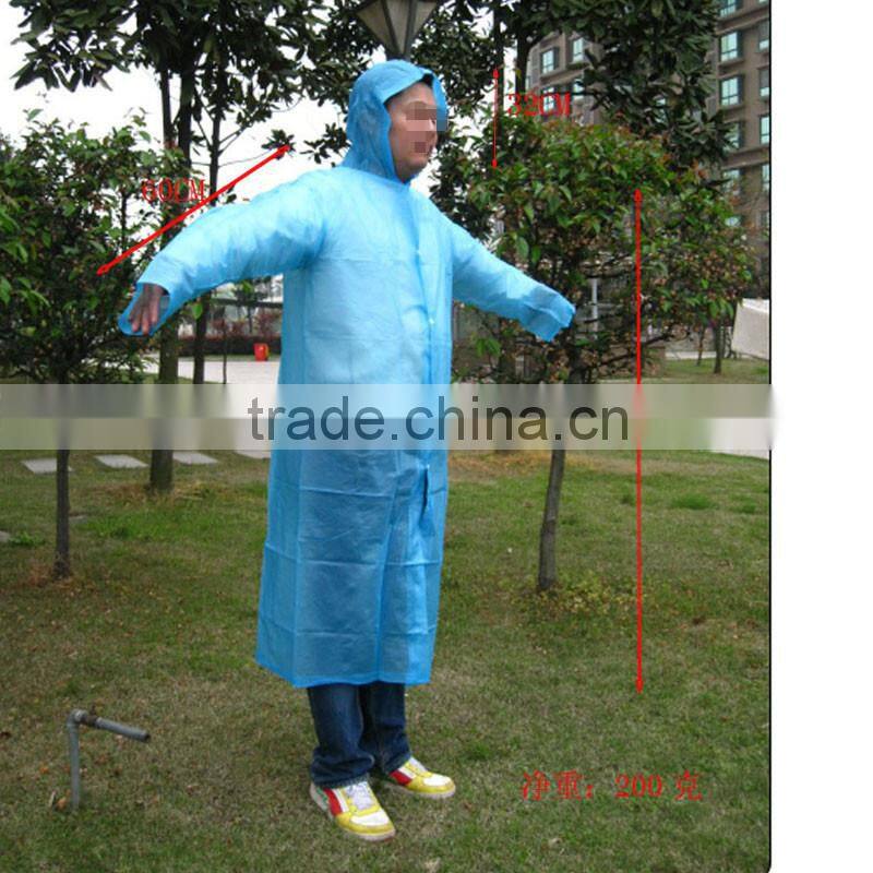 fashion outdoor portable hiking climbing adult raincoat