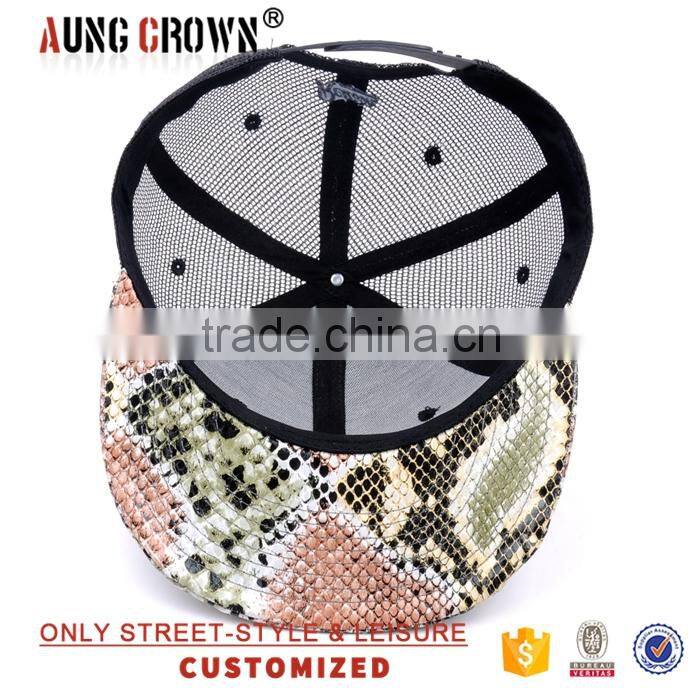 Fashion king cheap flat brim snapback 3d embroidery hats