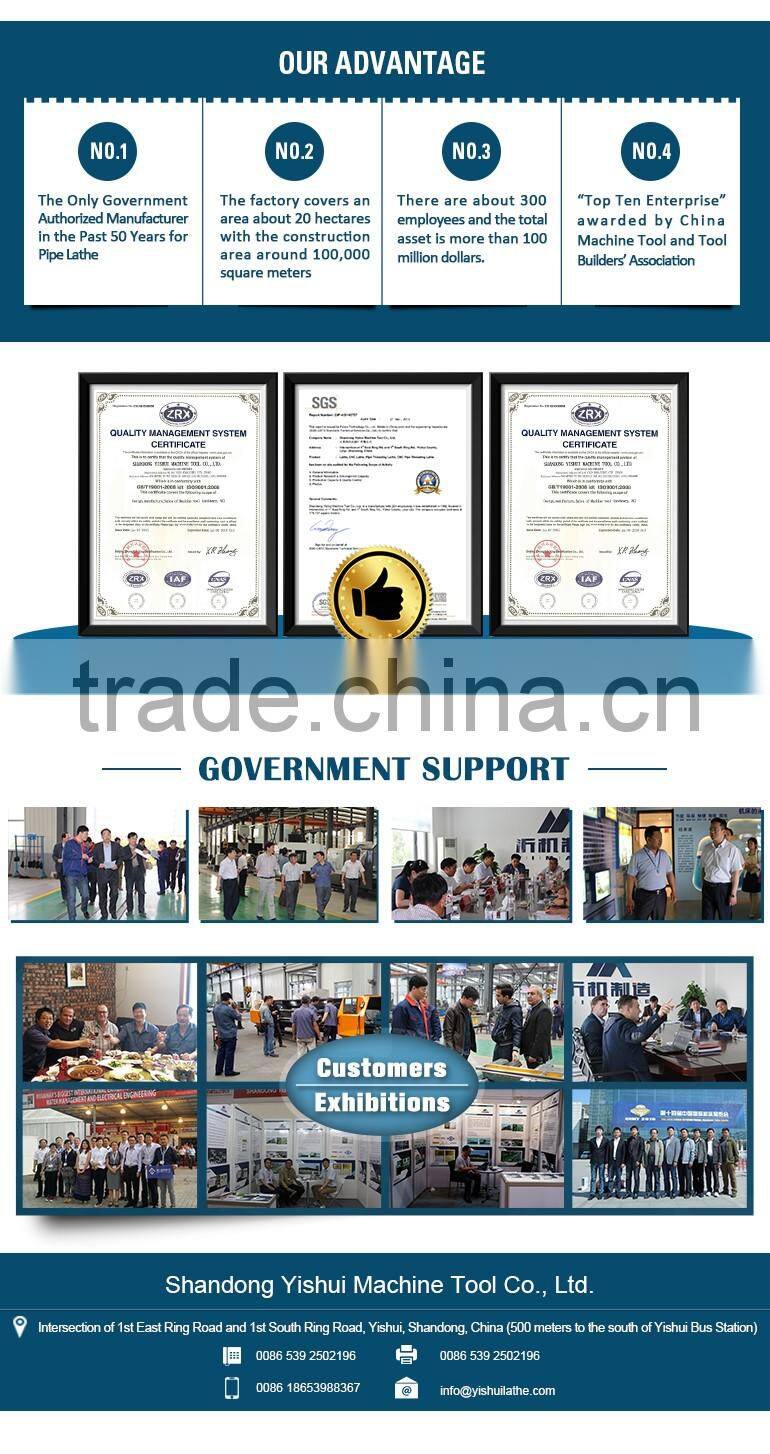 QK1313 CNC Pipe Threading Lathe Machine