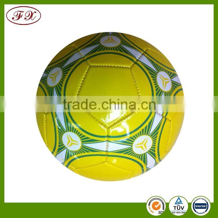 custom color print pvc football soccer ball for Adult/Children