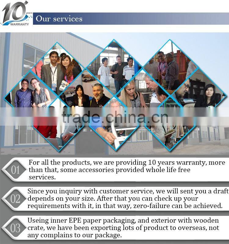 modern aluminium double glazed sash windows for kitchen