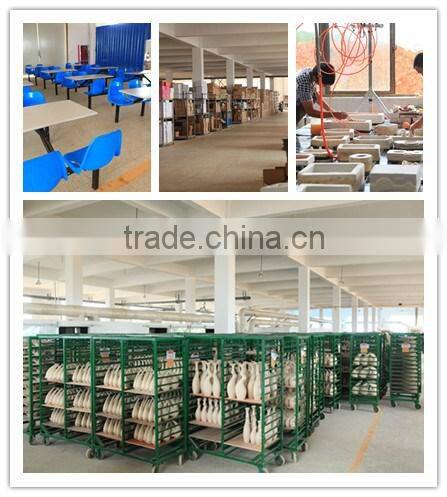 Home decor interior decorating ceramic vase electroplated with crystal flower